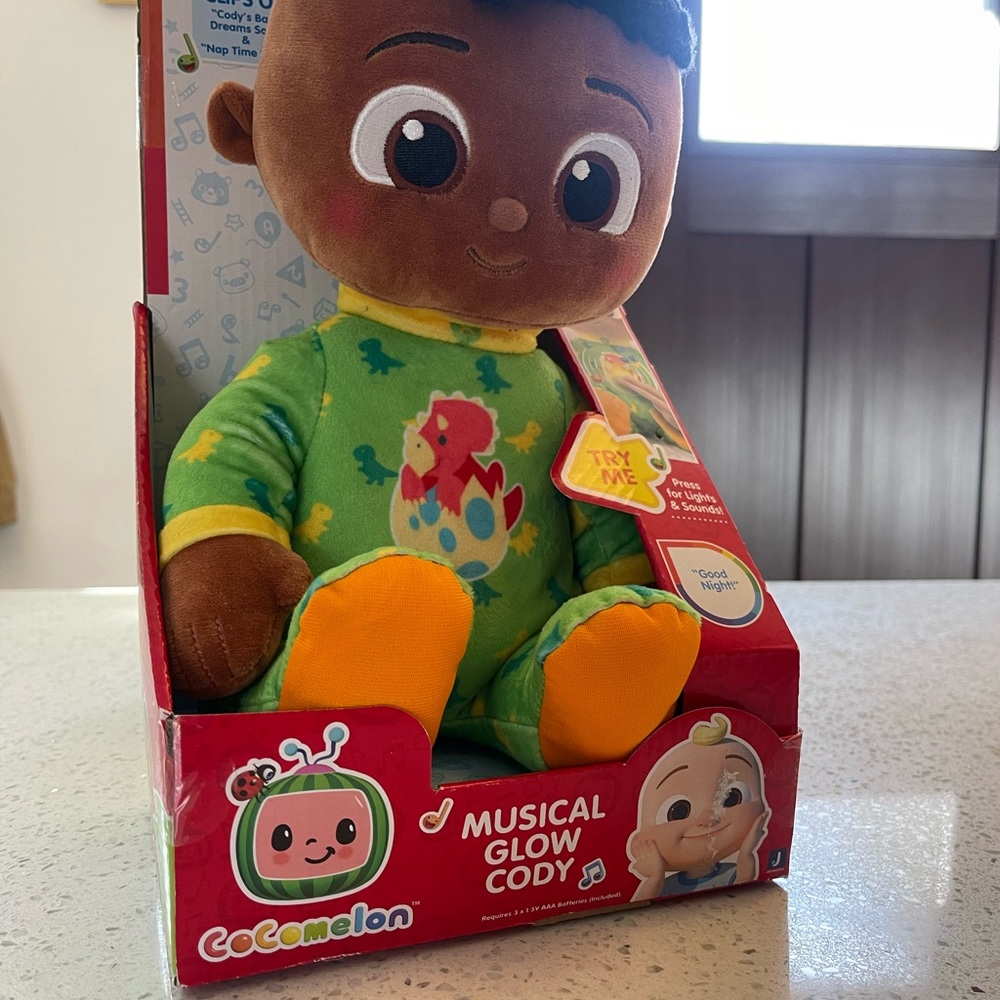 CoComelon Musical Glow Cody Plush Toy